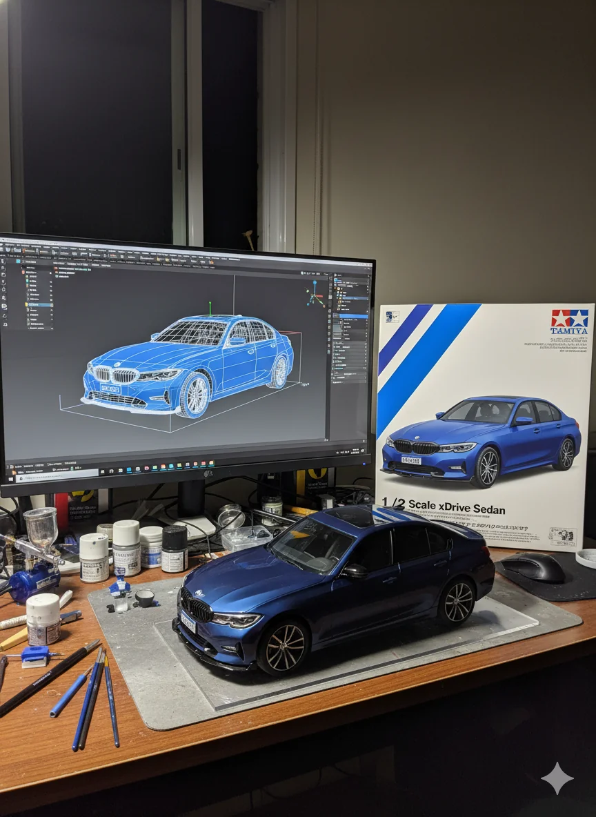Exemplo de miniatura carro